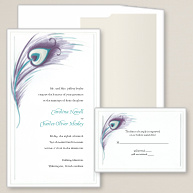 Peacock Passion Wedding Invitation