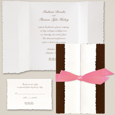 Tuxedo Wedding Invitation