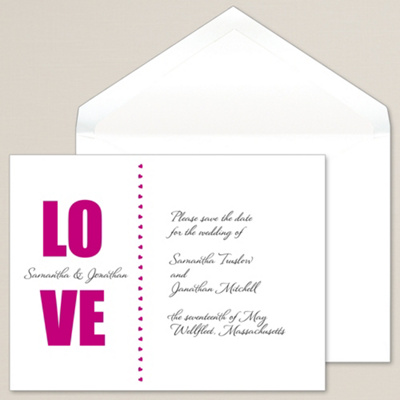 In LOVE Save the Date