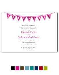 Celebrate Wedding Invitation