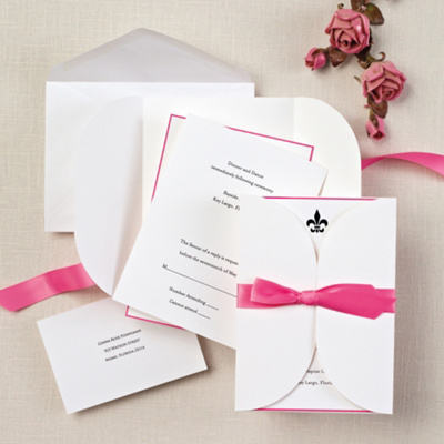 Tied in Love Wedding Invitation