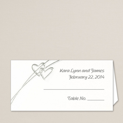 Soaring Hearts Place Card