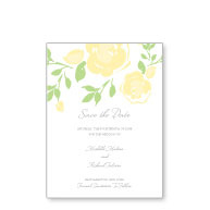 English Roses Save the Date Card