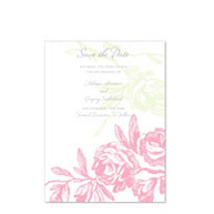 Romantic Roses Save the Date