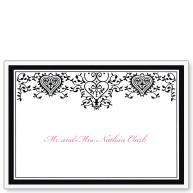 Filigree Passion Thank You Note