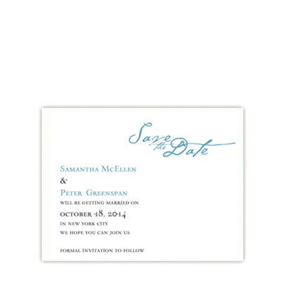 Simply Modern Save the Date