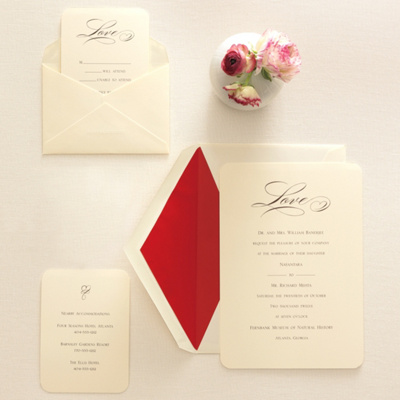 Martha Stewart Calligraphy Love