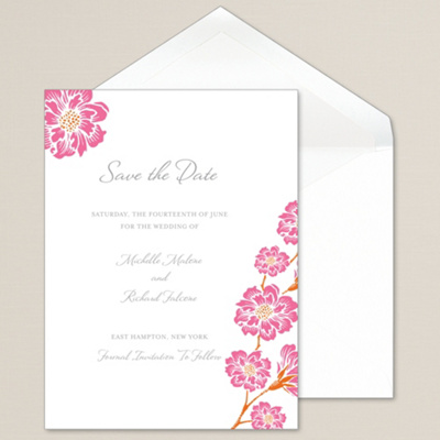 Moss Roses Save the Date
