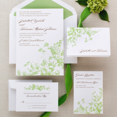  York Themed Wedding Favors on Antique Blossoms Wedding Invitation   Floral Wedding Invitations