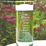 Memorial Candle & Memorial Items