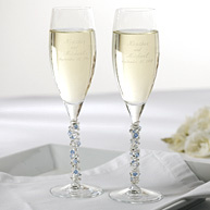 Toasting Flutes & Serving Sets