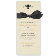 Wedding Bee Wedding Invitation