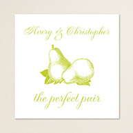 Perfect Pair Square Label