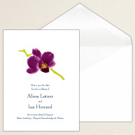Orchid Romance Save the Date