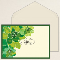 Watercolor Romance Thank You Note