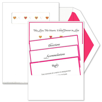 Forever Yours All Inclusive Wedding Invitation