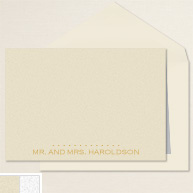 Contemporary Elegance Thank You Note