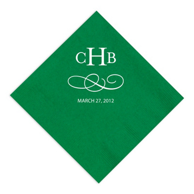 Sophisticated Swirl Napkin