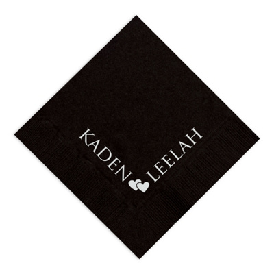 Charmed Hearts Napkin