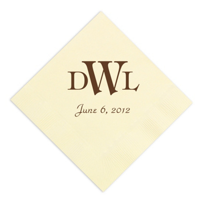 Monogram Elegance Napkin