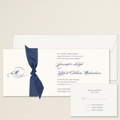 Endless Elegance Wedding Invitation