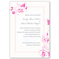 Elegant Vines Wedding Invitation
