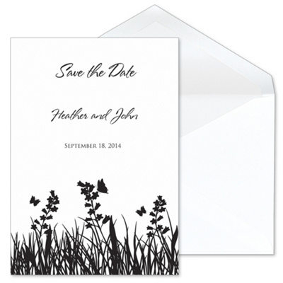 Butterfly Meadow Save the Date