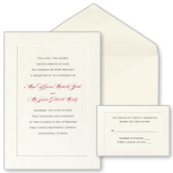 Classic Refinement Bright White DIY Invitation Kit