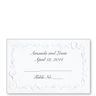 Classically Calla Place Card