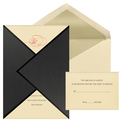 Loving Embrace Wedding Invitation
