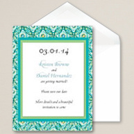 Contemporary Mosaic Save the Date