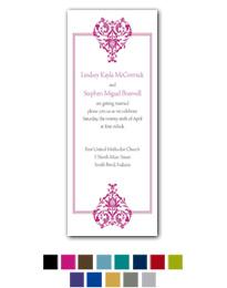 Vintage Romance Wedding Invitations