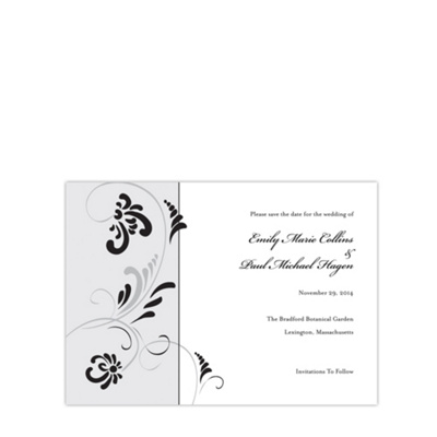 Modern Romance Save-The-Date Card