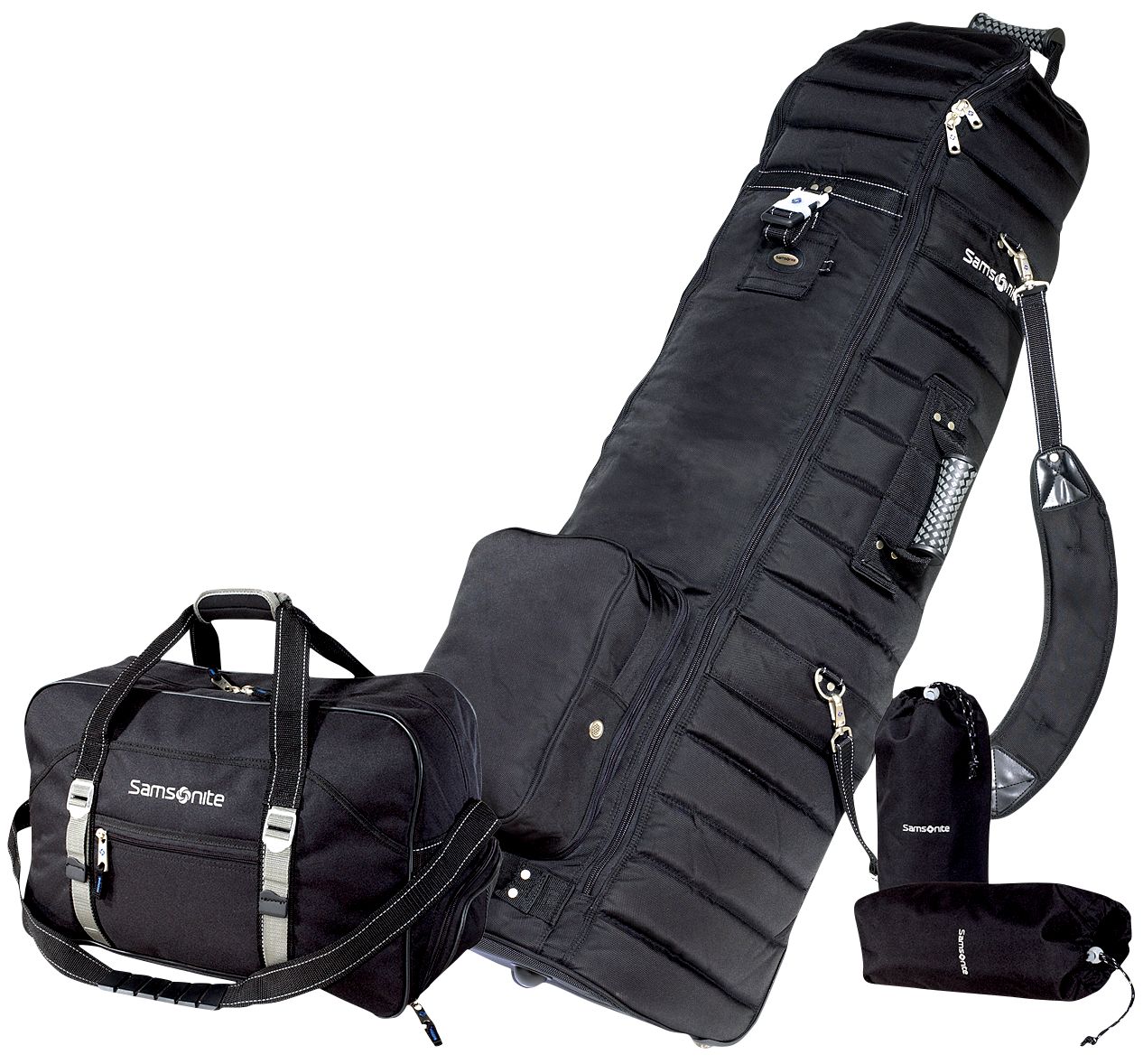 Samsonite 3 piece Golf Cover Set (cover, duffel, shoe mitts)