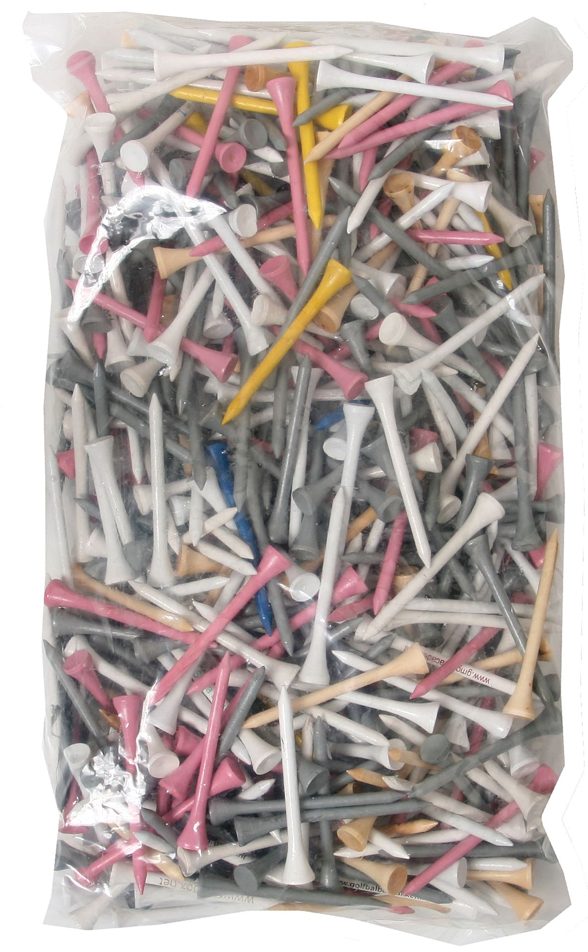 Golf Galaxy Multi-Colored Assorted Golf Tees - 500 count