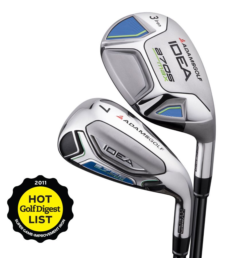 Adams Men's IDEA a7OS Max Hybrid/Iron Set - (Graphite)
