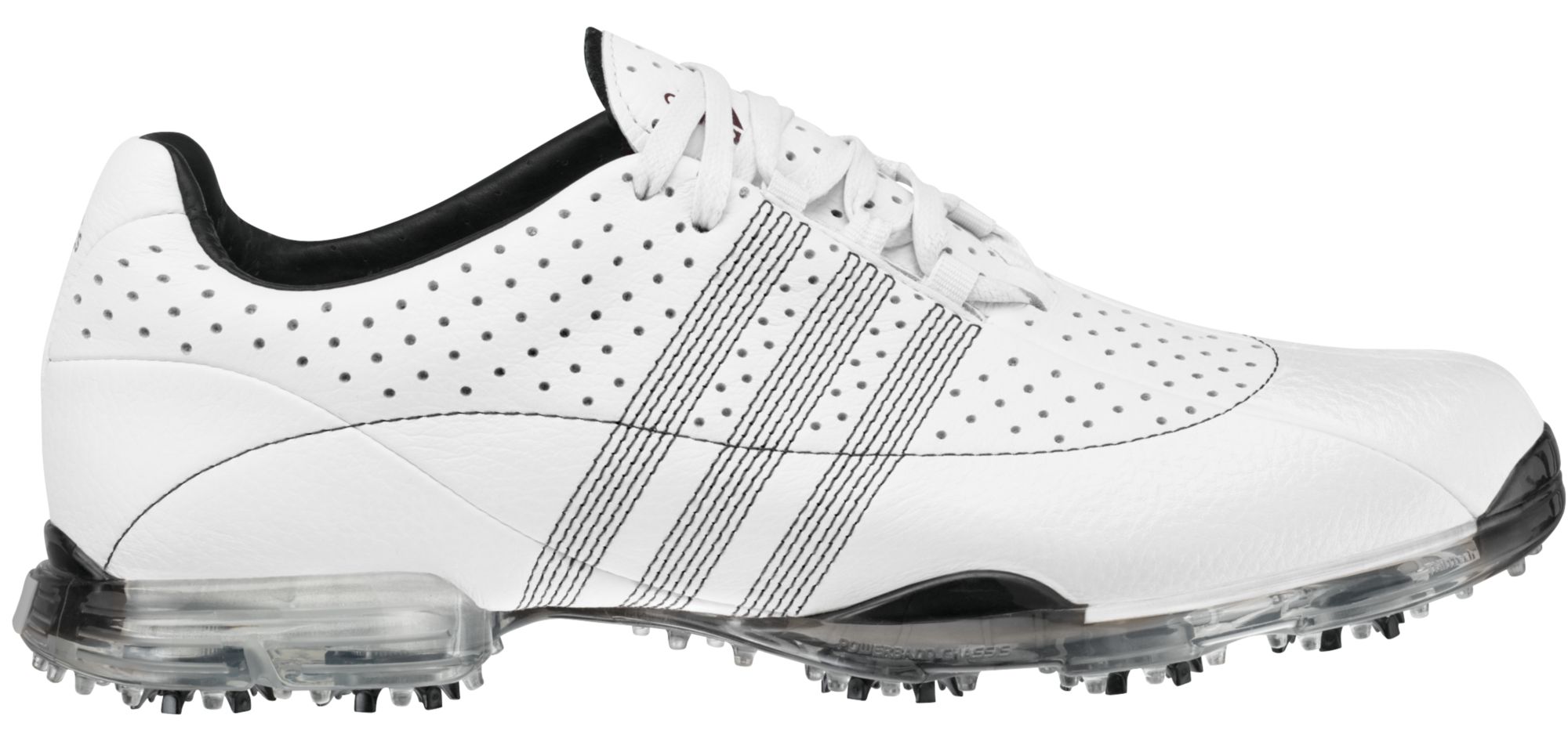 adidas Men's adiPURE Nuovo Golf Shoe - White/Black