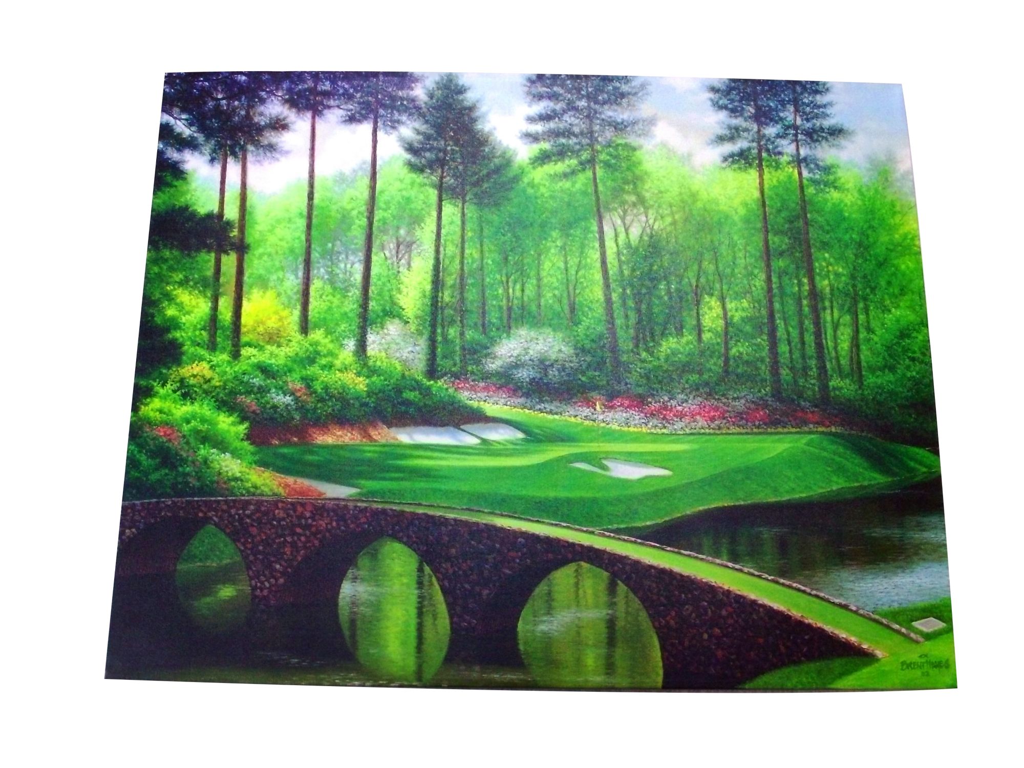 Golf Galaxy Augusta 12 29 X 23 Unframed Art