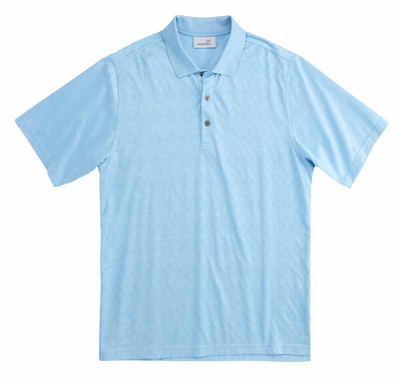 Ashworth Men's Jacquard Polo