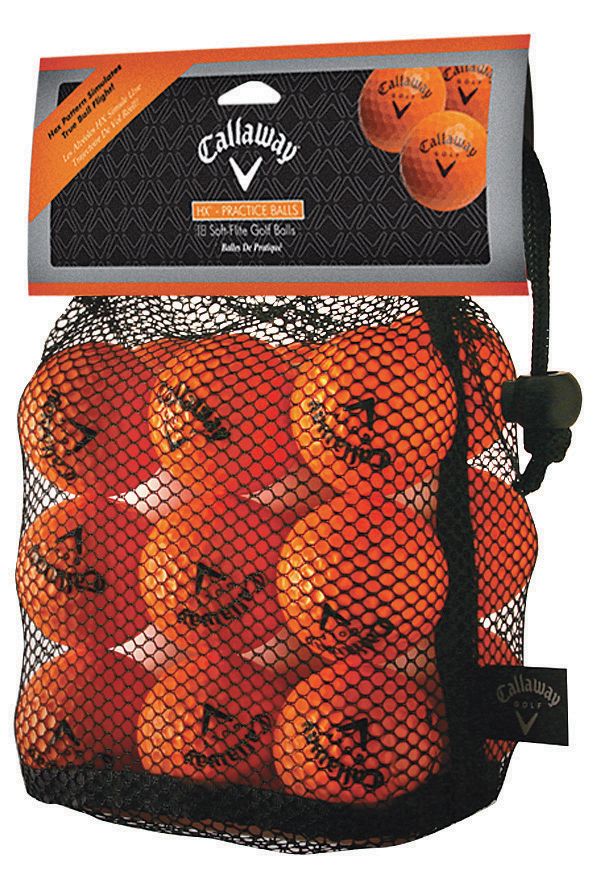 Callaway HX Practice Balls 18-Ball Pack