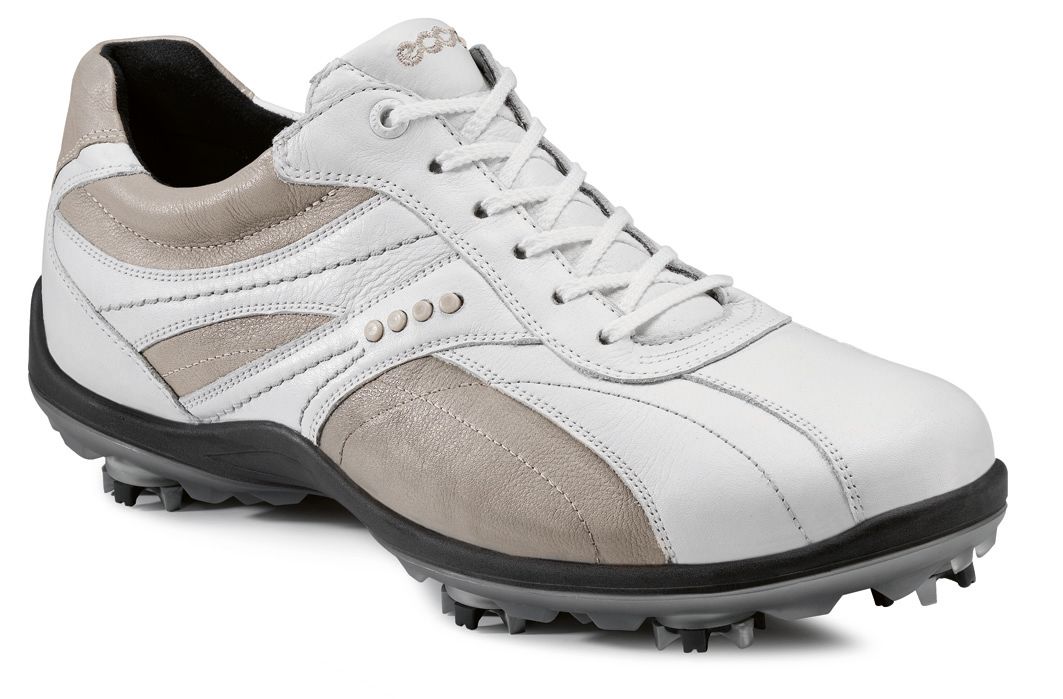 Ecco Men's Casual Cool Premier White/Silver Shoe