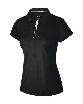 adidas Women's ClimaCool Box Textured Polo