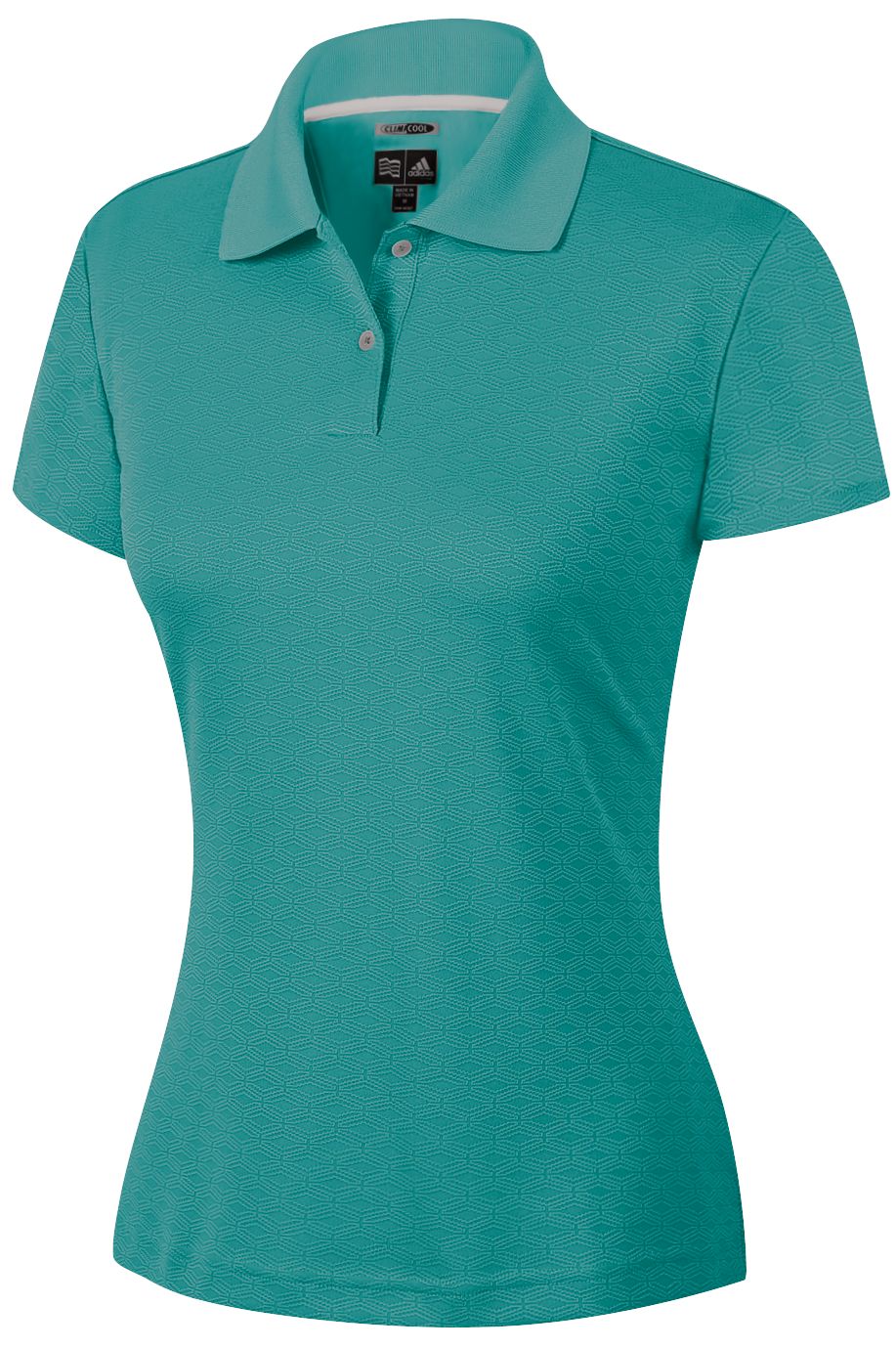 adidas ClimaCool Textured Jacquard Polo