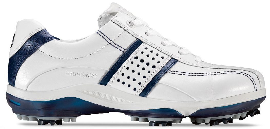 ECCO Women's Comfort Swing Hydromax Golf Shoes - White/Blue