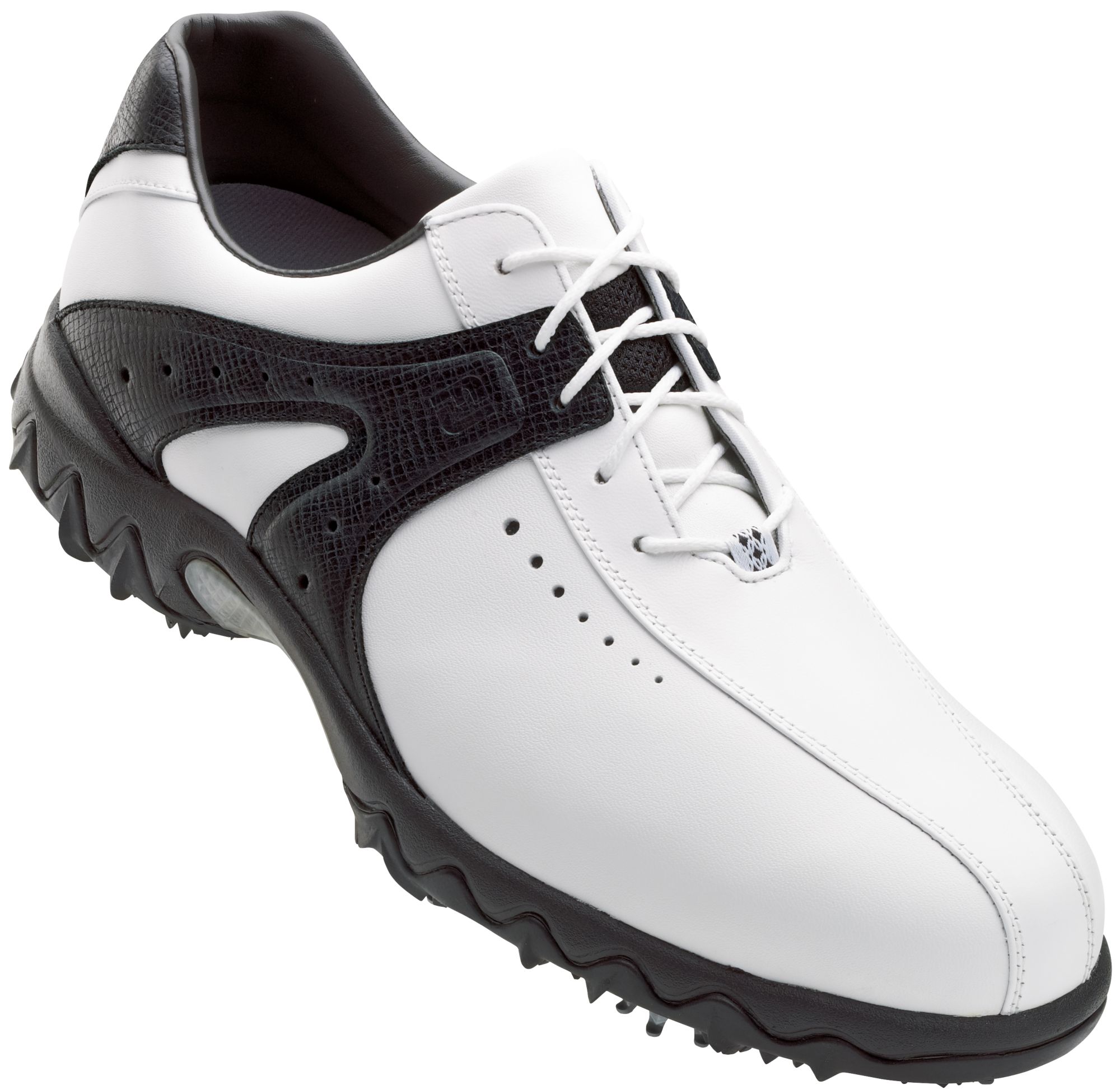 FootJoy Men's Contour Golf Shoes - White/Black