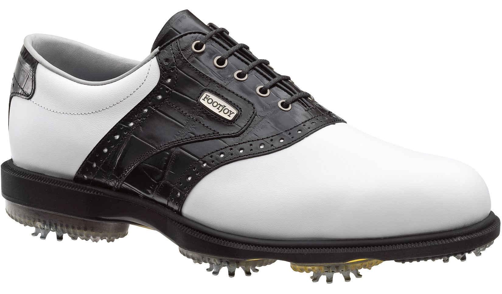 FootJoy Men's DryJoys Golf Shoe - White/Black