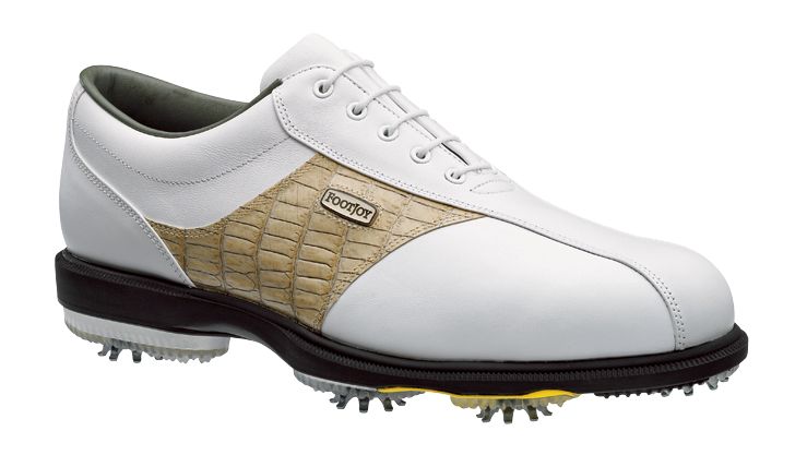 FootJoy Men's DryJoys Golf Shoe -White/Ivory