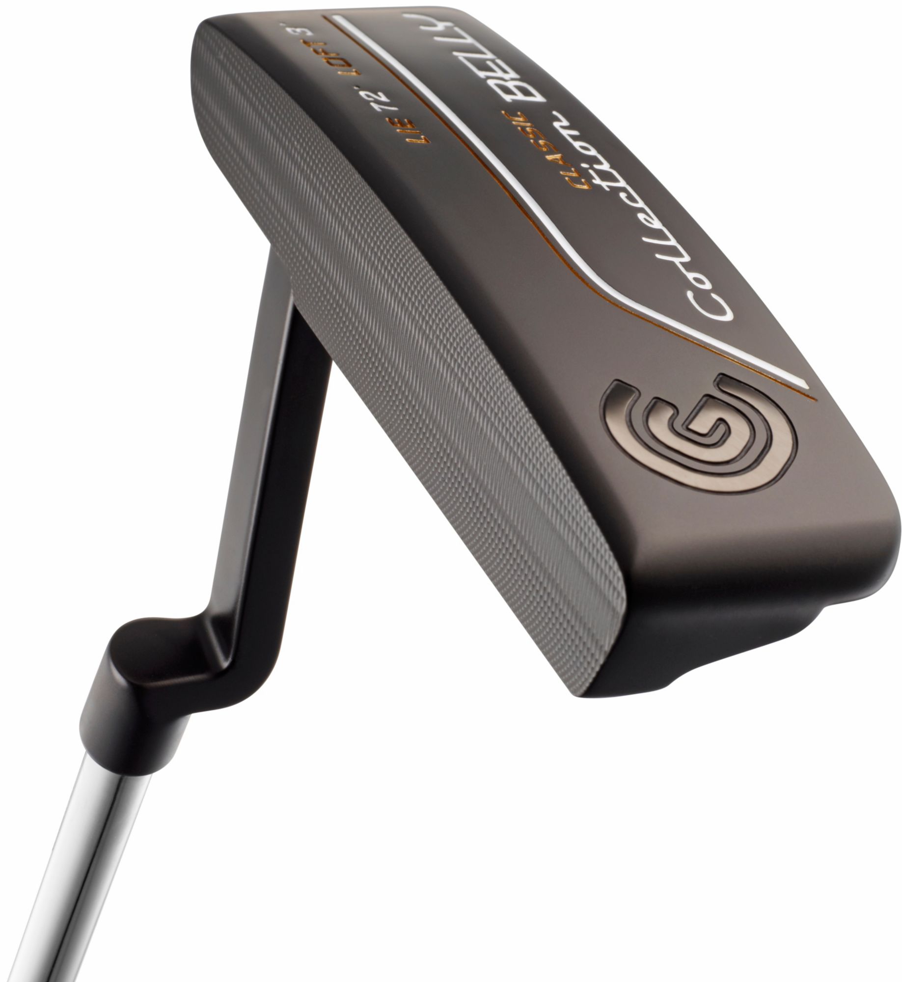 Cleveland Men's Classic Collection Black Platinum Almost Belly Putter