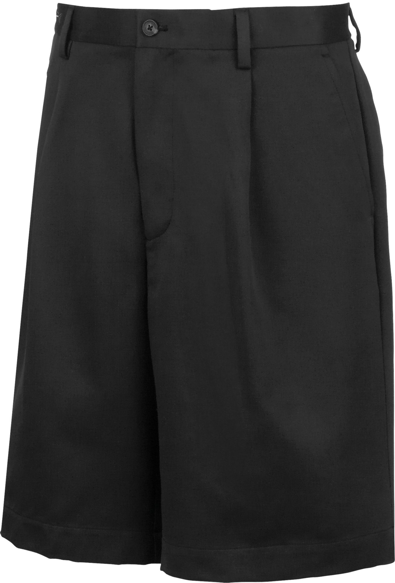 Greg Norman Men's Pleated Microfiber Herringbone Short