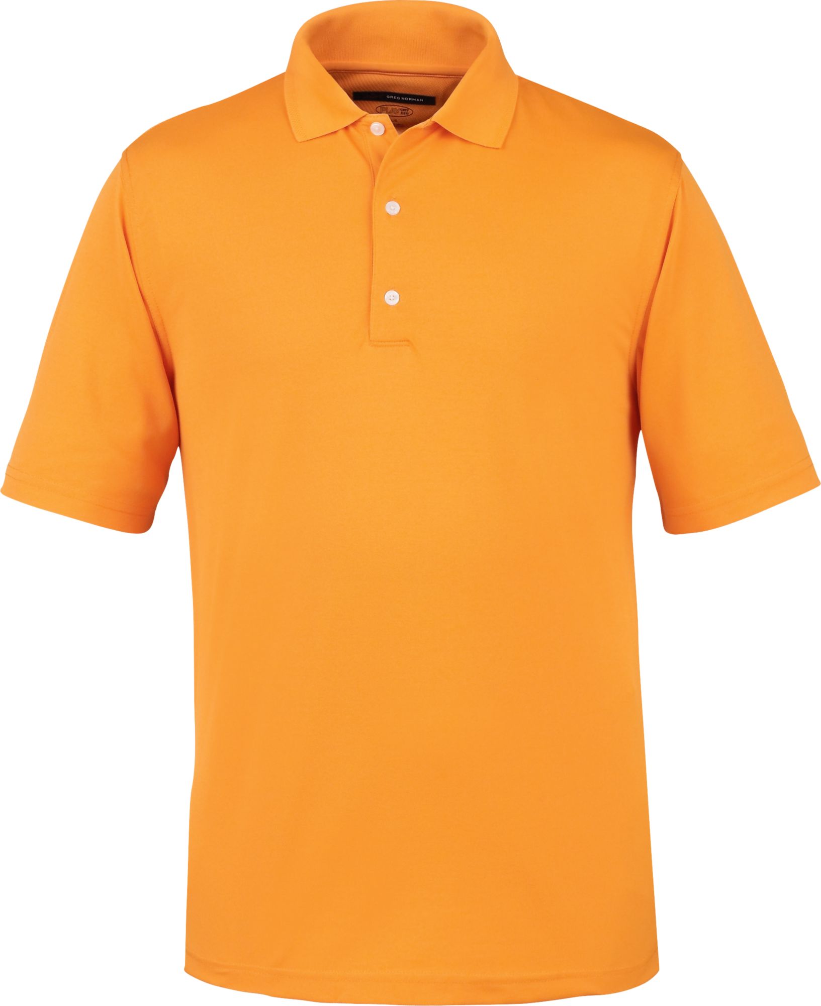 Greg Norman Men's Performance Micro Pique Solid Polo